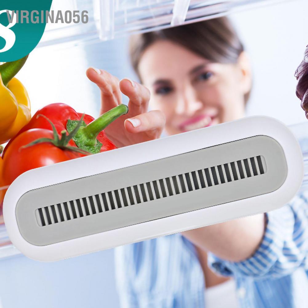 Virgina056 Máy lọc Ozone Trái cây Khử mùi Thứ tự Loại bỏ Độ tươi Giữ lại cho Tủ lạnh Phòng tắm giày