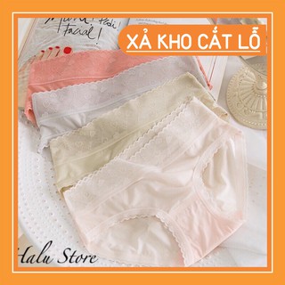Quần Chip Nữ, Quần Lót Nữ Lụa Lạnh Fabic Cạp Cao Kháng Khuẩn Không Lộ Viền Cao Cấp