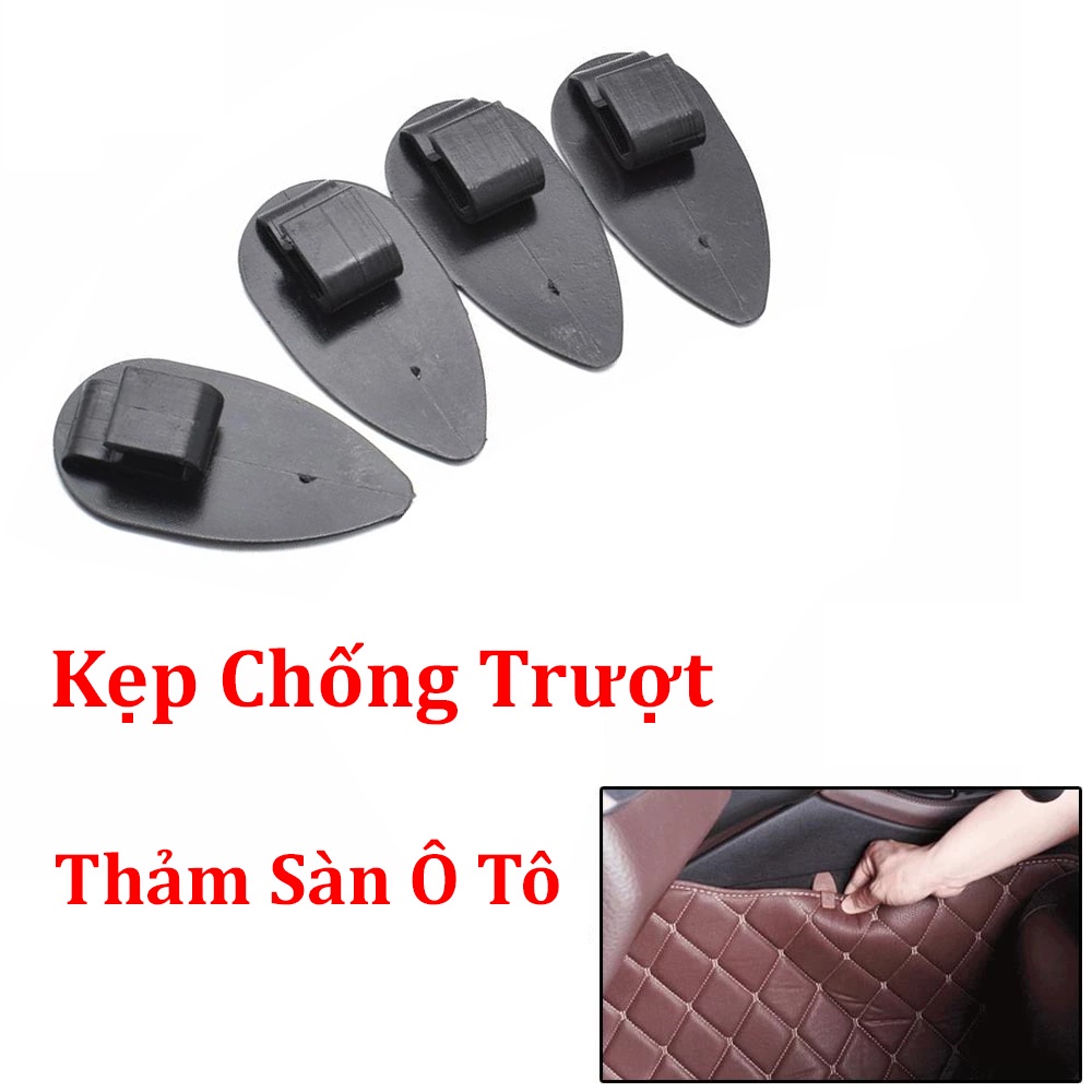 Kẹp Cố Định Chống Trơn Trượt Thảm Sàn Trên Xe Hơi - Kẹp Thảm Sàn Ô Tô