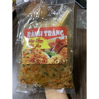 Bánh tráng thập cẩm sốt me