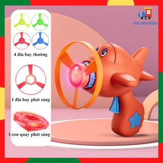 Chong Chóng Phát Sáng, con quay phát sáng, súng bắn hình cá voi cho bé thỏa thích vận động chạy nhảy