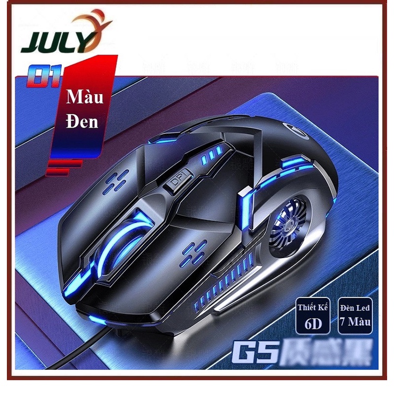 Chuột Gaming Yindiao G5 6D 4 Tốc Độ Cho Pubg