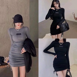 Váy body tôn dáng cực xinh, chát len co giãn dễ mặc