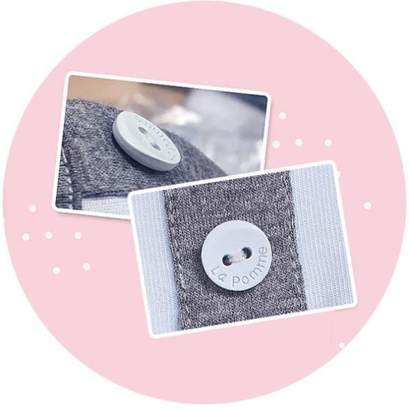 SL015 Bộ dài tay La Pomme Raglan nhám dính kẻ