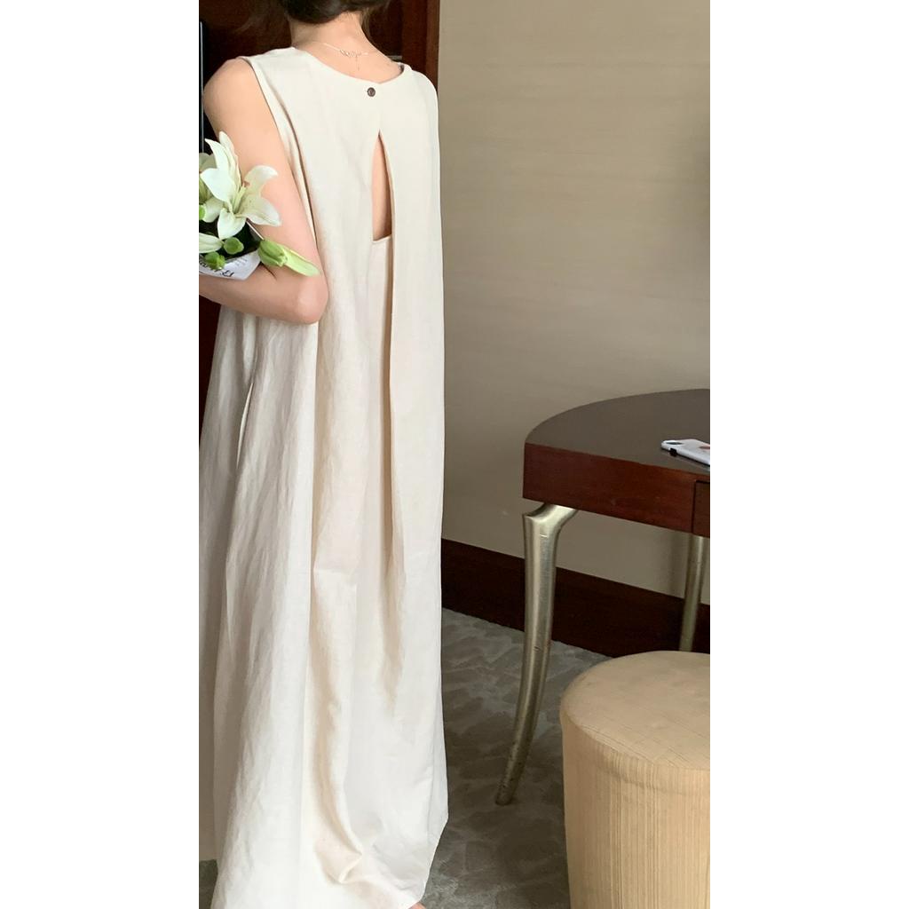 Đầm Dài Không Tay Phong Cách Mới 52543