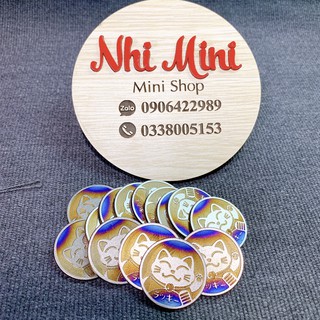 Tem - logo Titanium mèo may mắn