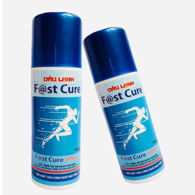 Dầu lạnh F@st cure Spray dạng xịt