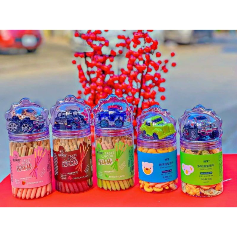 LON BÁNH QUE TẶNG KÈM ĐỒ CHƠI