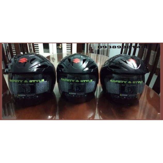 Mũ bảo hiểm, nón bảo hiểm 3/4 chính hãng nhập khẩu từ  Suzuki  Indonesia -NTS