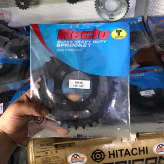 Dĩa tải Recto 34T cho xe Suzuki Axelo