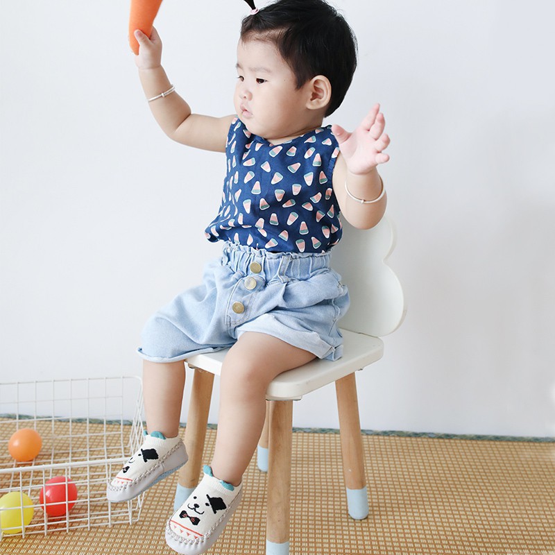 Giày em bé đế mềm chống trượt bằng cao su