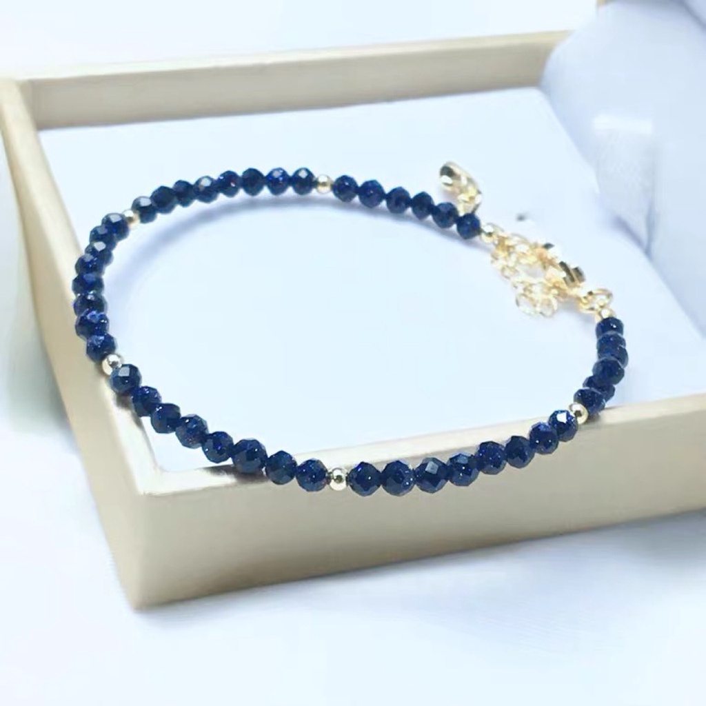 [Hàng Mới Về] Vòng Đeo Tay Mặt Trời Xanh Cho Nữ