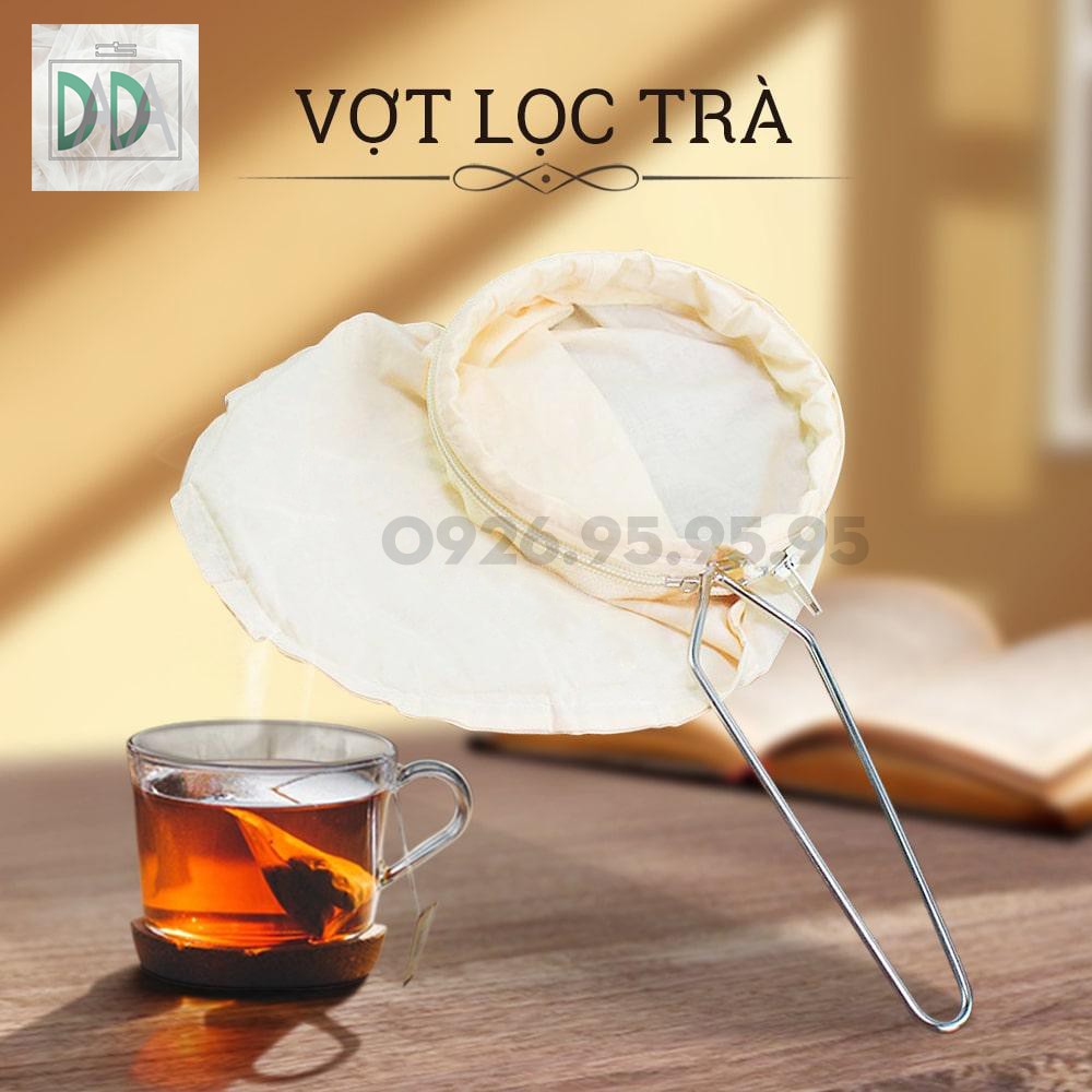 [Sỉ] Vợt lọc trà sâu 25cm - 32cm - Dụng cụ lọc bã trà - Thiết bị máy móc pha chế