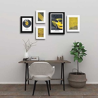 Bộ 5 khung ảnh treo tường trang trí phòng - miễn phí in ảnh kèm theo