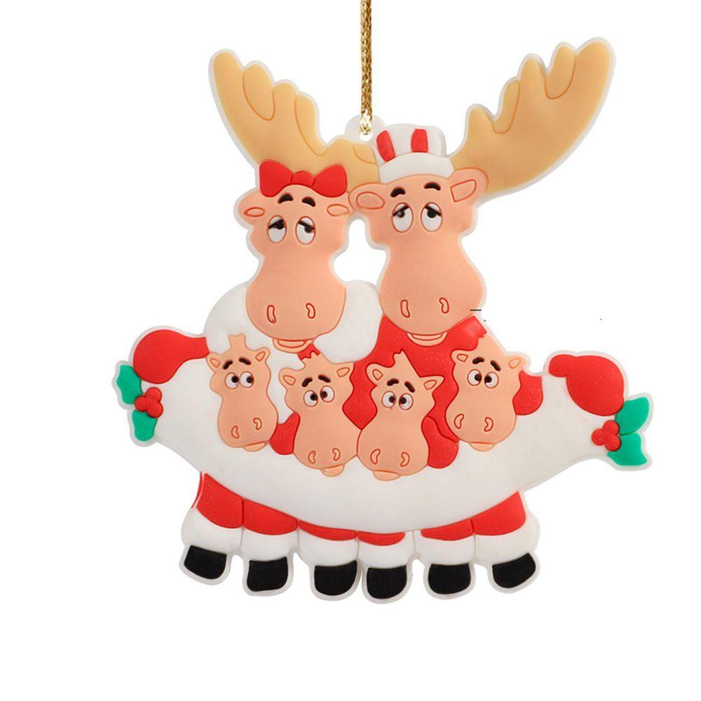 Phụ Kiện Treo Trang Trí Cây Thông Giáng Sinh Hình Tuần Lộc