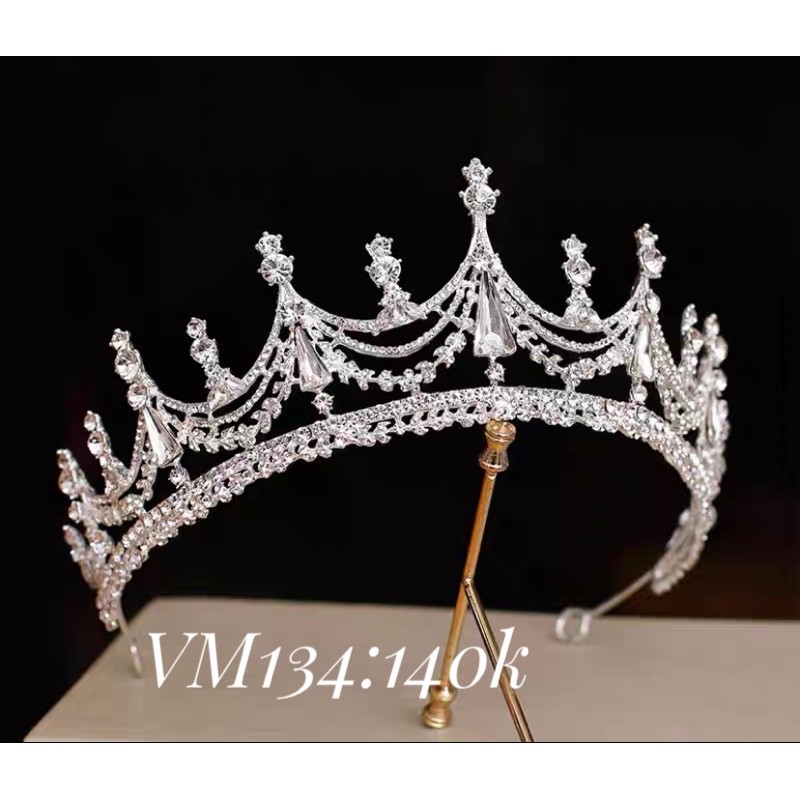 [Mã SKAMCLU8 giảm 10% cho đơn từ 100K] vương miện cô dâu (mẫu VM134)