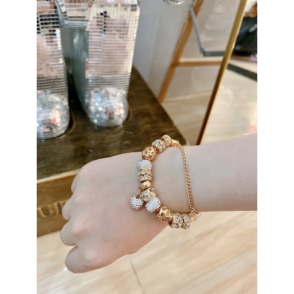 VÒNG HEART CHARM SHEIN CHÍNH HÃNG
