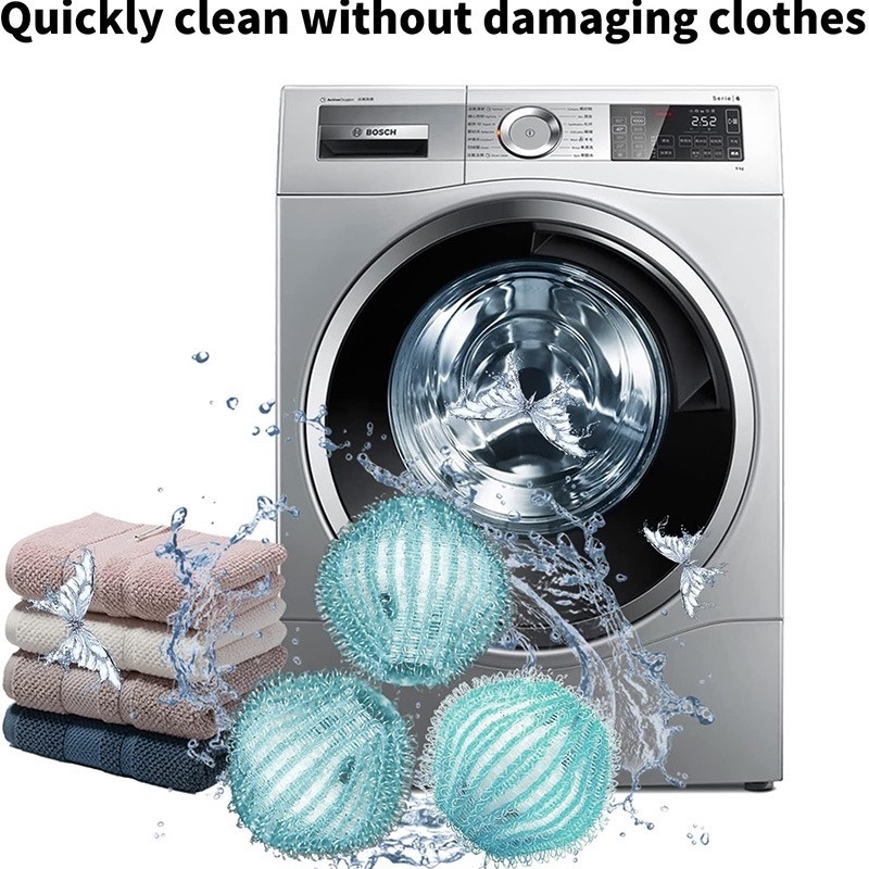 Bóng Giặt Đồ Loại Bỏ Xơ Vải Tái Sử Dụng Tiện Lợi Dành Cho Máy Giặt CR1