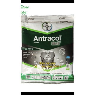 Sản Phẩm trừ nấm bệnh Antracol 70wp gói 100g dùng cho cây trồng