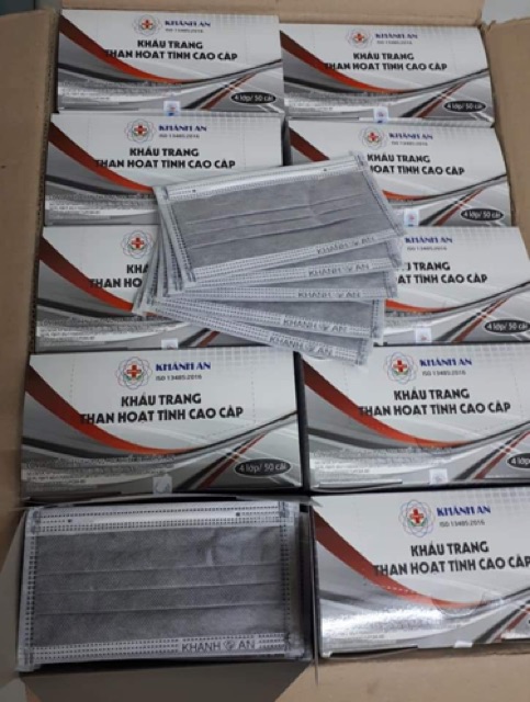 Khẩu trang y tế 4 lớp của Cty Khánh An | BigBuy360 - bigbuy360.vn