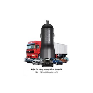 Adapter Sạc Ô Tô 2 Cổng Remax RCC221