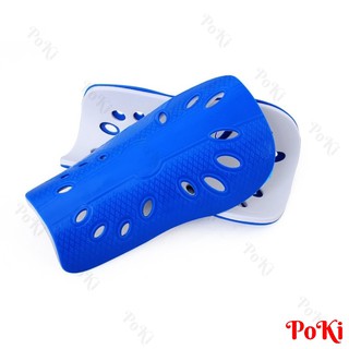 Miếng ốp bảo vệ ống đồng bóng đá - Bộ 2 cái màu XANH, đồ thể thao cao cấp - POKI