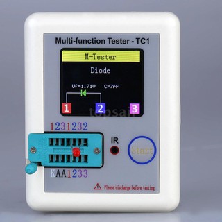 Colorful Display Transistor Tester Multi-functional TFT Backlight Didoe Triode Capacitance Resistor Detector Inductance