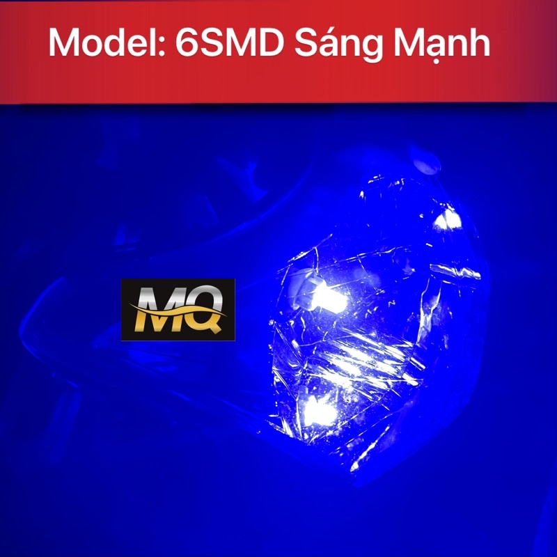 ĐÈN DEMI CHÂN T10 6SMD MẪU MỚI NHẤT