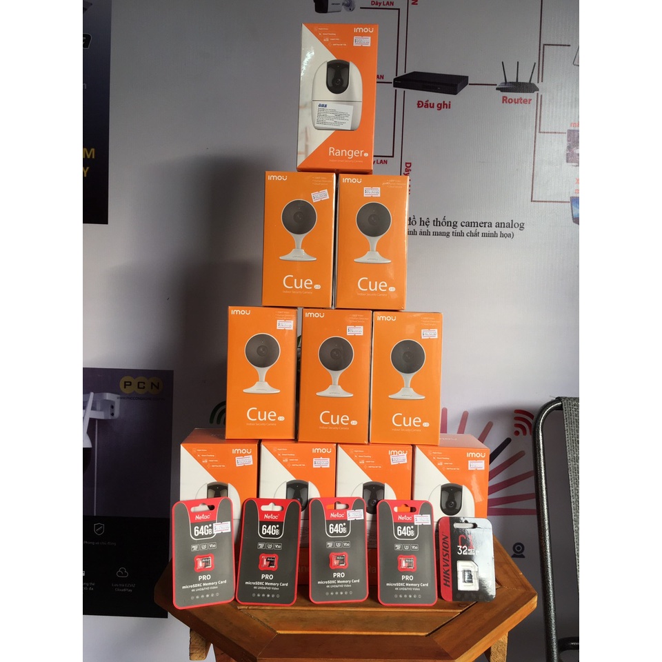 Camera Imou  2M A22EP Ranger 2 xuay 360 - C22EP Cue 2-D Chính Hãng BH 2 năm