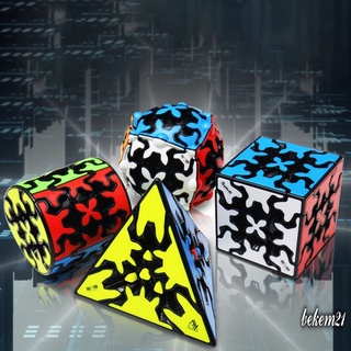 (SIÊU BIẾN THỂ) Rubik Biến Thể Nhằng Nhịt QiYi Gear 3x3 Pyraminx Cylinder Sphere