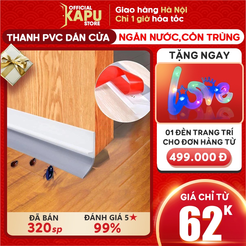 Thanh Gắn Chân Cửa Chống Nước, Côn Trùng, Khói Bụi - Phụ Kiện Cửa KAPU