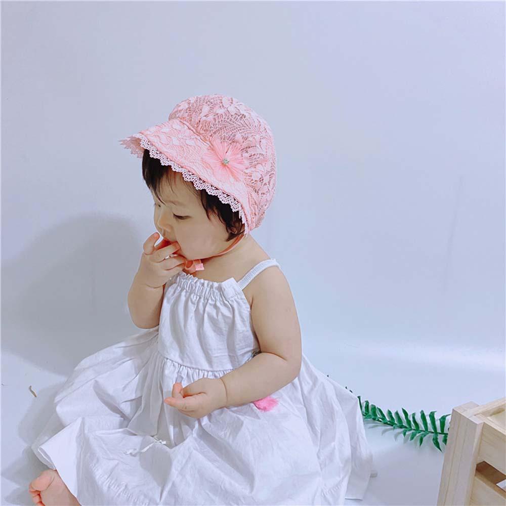 Mũ Ren Chống Nắng Kiểu Công Chúa Dễ Thương Cho Bé Gái