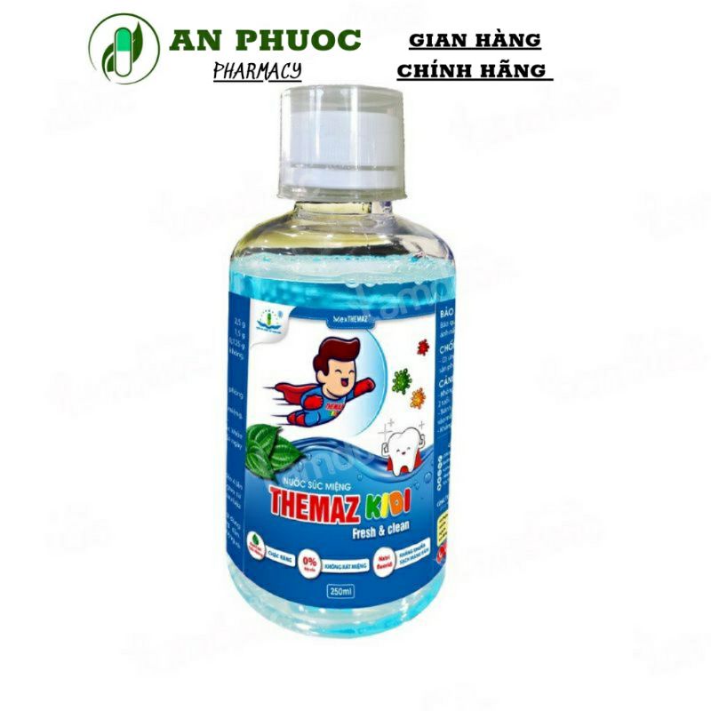 (AN PHƯỚC PHARMA)Nước Súc Miệng Cho Bé Themaz Kidi Fresh &amp; Clean