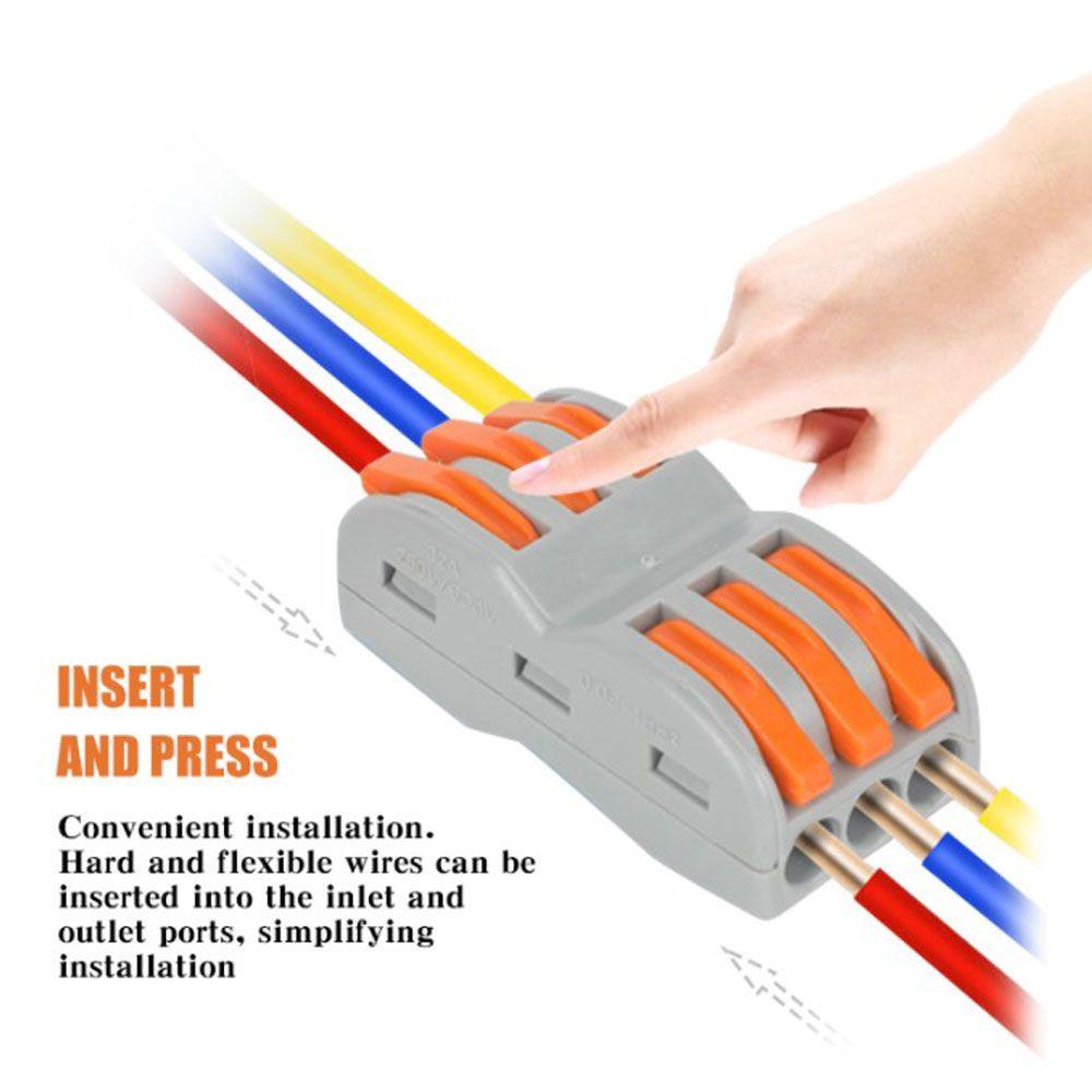 Đầu Nối Dây Điện Nhanh PISTA PCT SPL Có Đèn Led