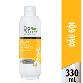 Dầu Gội Hữu Cơ Biobalance Hương Chanh Dành Cho Tóc Dầu.