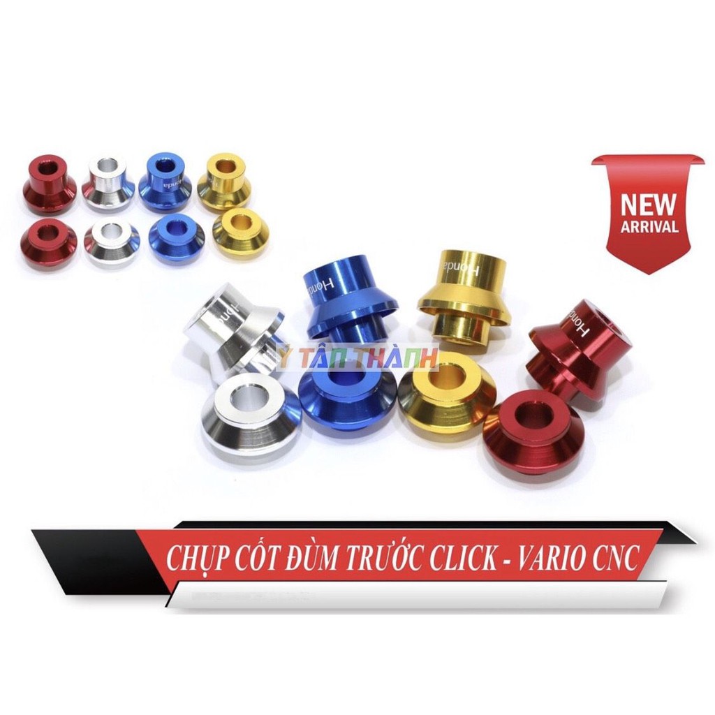canh đùm trước nhôm màu gắn vario 150