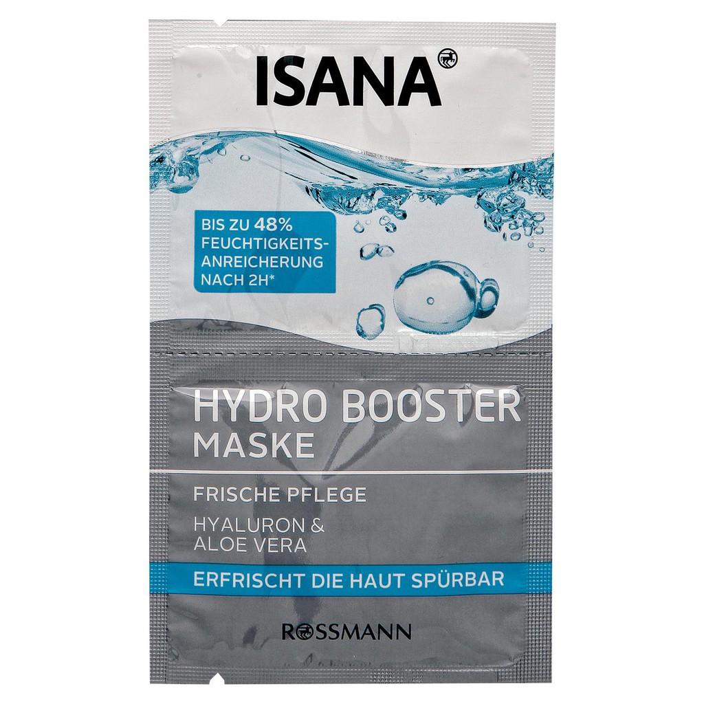 Mặt nạ giữ ẩm tăng cường Hydro của ISANA HYDRO BOOSTER MASKE