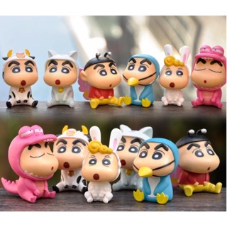 Mô hình Shin cậu bé bút chì full set tsum tsum