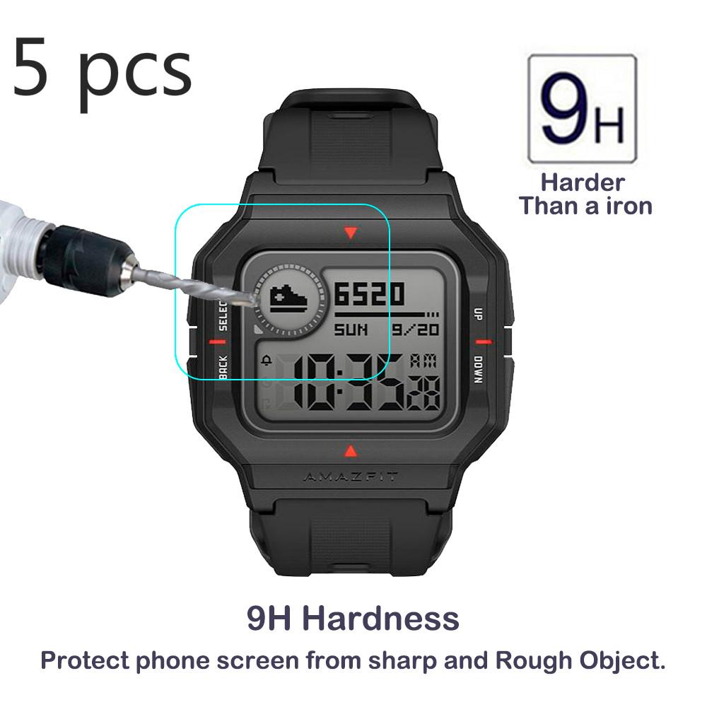 Set 2/5 kính cường lực bảo vệ màn hình Huami Amazfit Neo