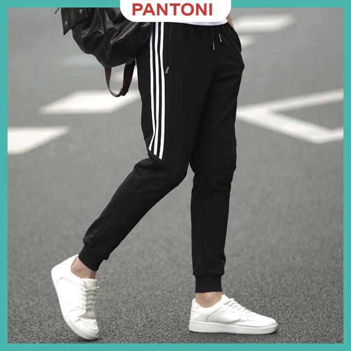 Quần thể thao nam nỉ cao cấp dày dặn 3 sọc kiểu dáng trẻ trung năng động(QNTT) | BigBuy360 - bigbuy360.vn