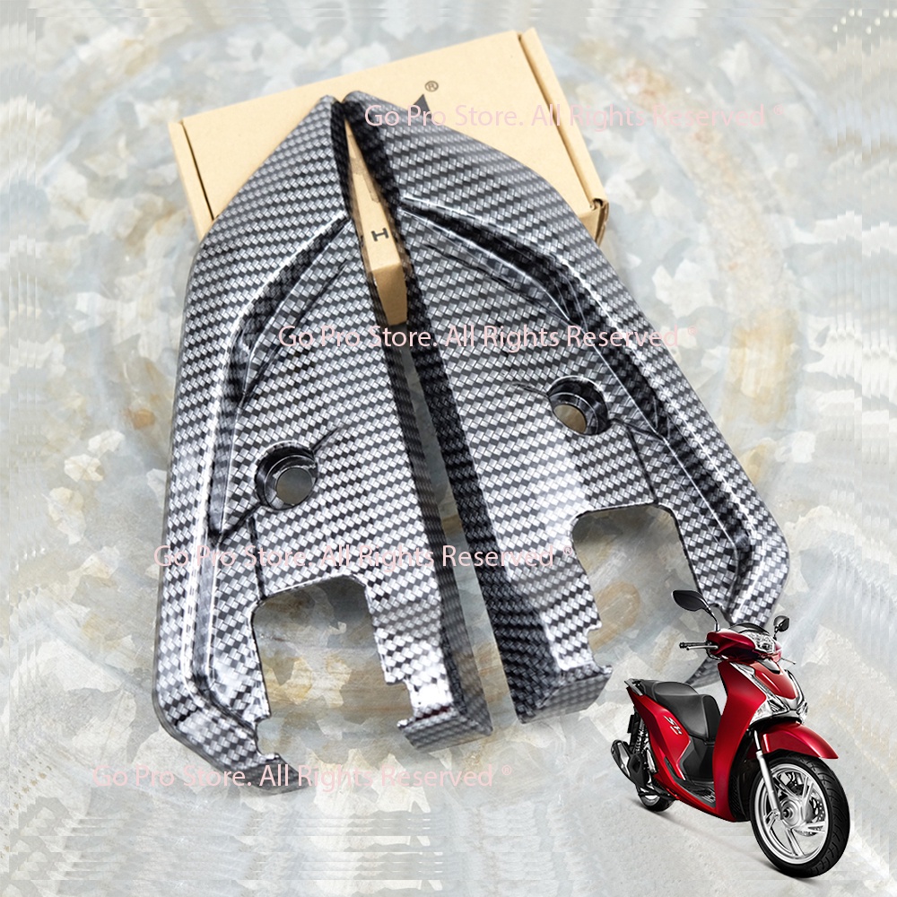 [CHÍNH HÃNG] Ốp Gác Chân Sau SH 2017 - 2019 Nhựa Xi