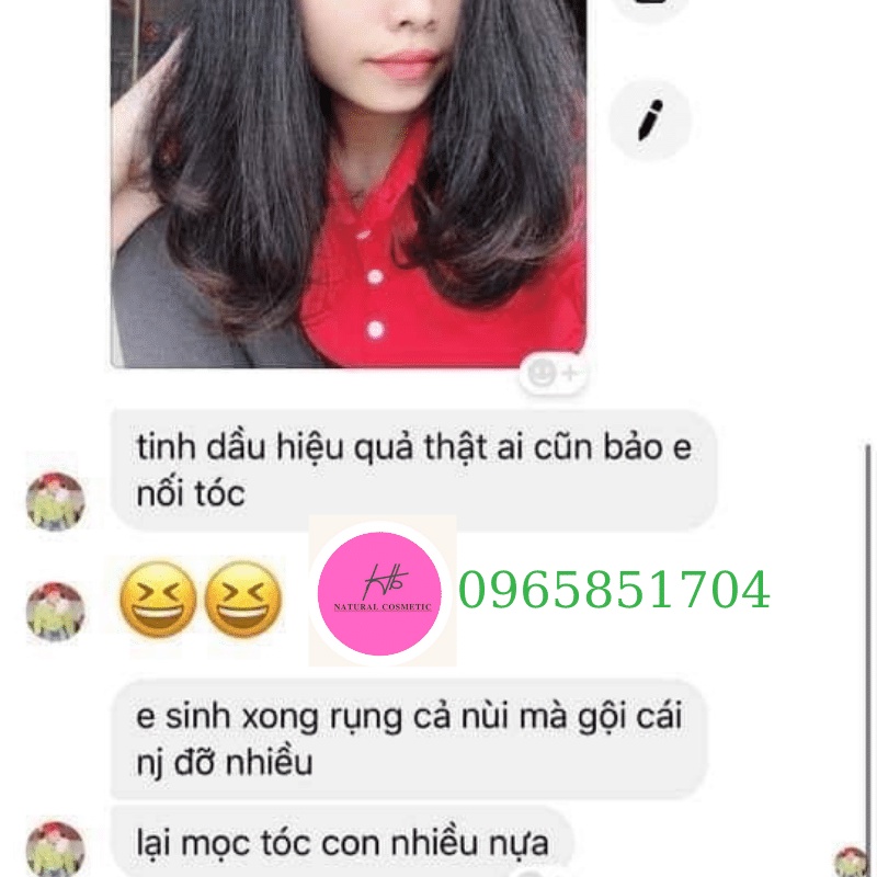 Combo dầu gội thảo dược và tinh chất thảo mộc Hiền Bùi