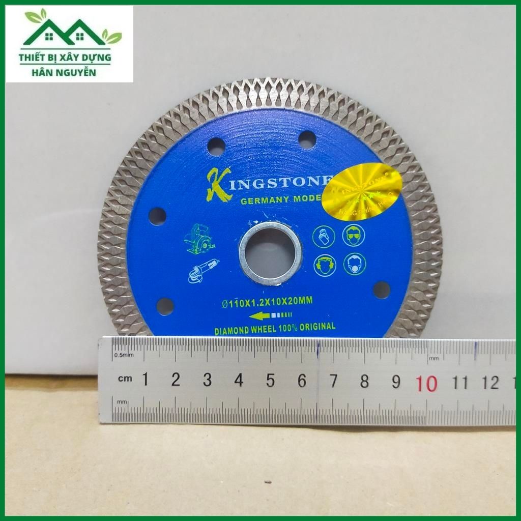 Lưỡi cắt gạch đa năng Kingstone 110mm dùng cho máy cắt cầm tay 1 tấc,đĩa cắt gạch chuyên cắt gạch,đá ,tường
