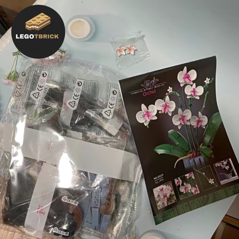 Đồ chơi lắp ráp mô hình thông minh Hoa Lan Tbrick