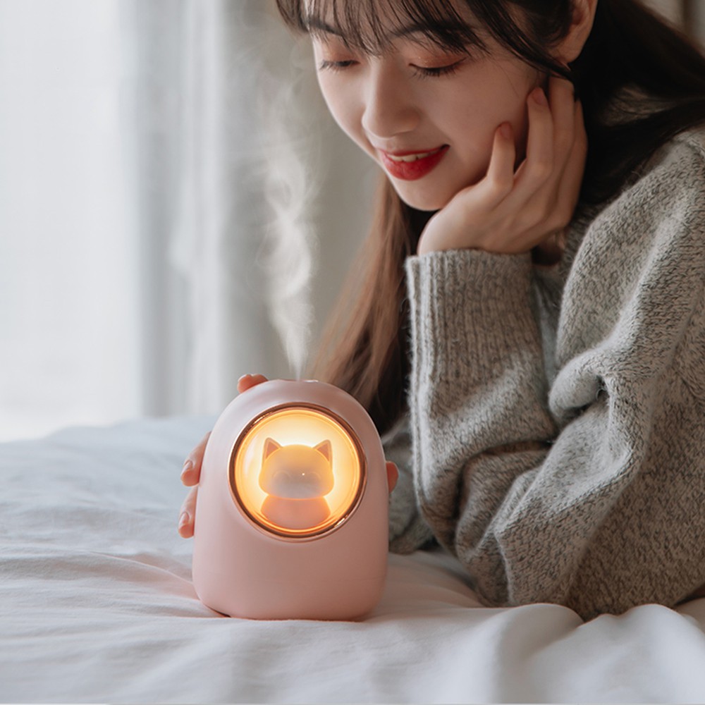 Xiaomi Ecological Chain Urallife Air Humidifer Cute Cat Hamster Space Capsule Shape Water Diffuder USB Rechargeable/Plu