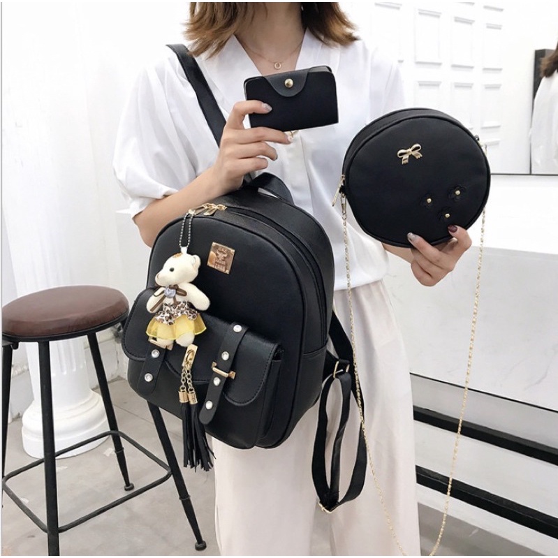 💎 BỘ 3 MẢNH HOA NHỎ BALO ĐÍNH KIM CƯƠNG PHIÊN BẢN MỚI HÀN QUỐC! - ĐẸP ĐÚNG ĐIỆU!