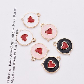 Bộ 10 Mặt vòng cổ Hình Trái Tim
