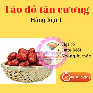 Táo đỏ Tân Cương hàng nhập khẩu loại 1 khối lượng 500g, 1kg