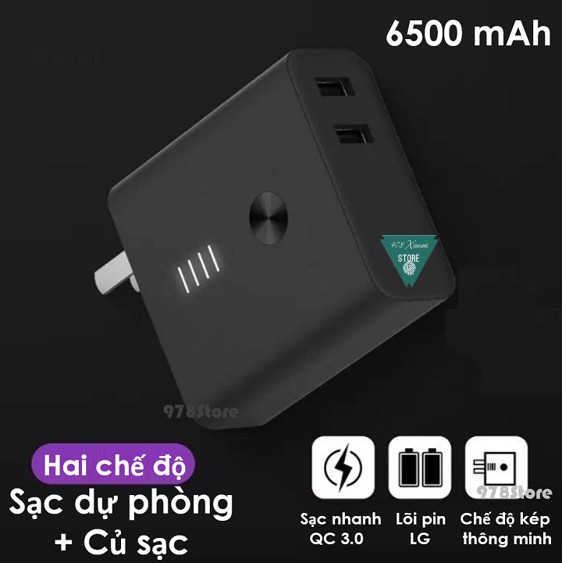 Cốc sạc kiêm pin sạc dự phòng Xiaomi ZMI APB01 6500mAh