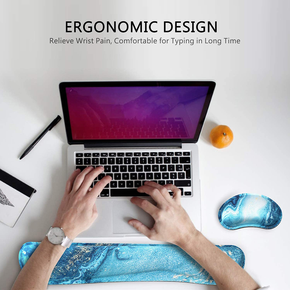 Tấm Lót Chuột Chống Trượt Có Đệm Kê Tay Tiện Dụng